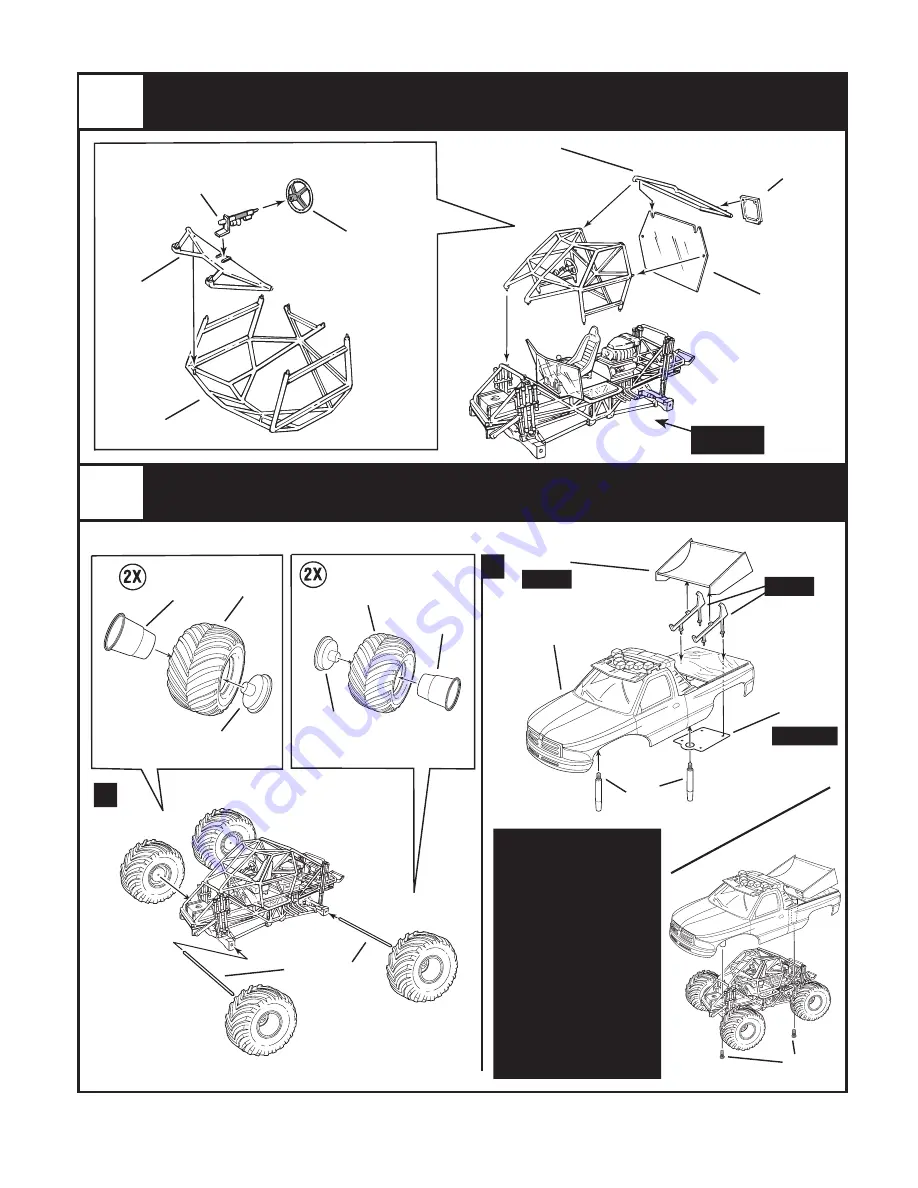 REVELL KIT 1551 Assembly Manual Download Page 4