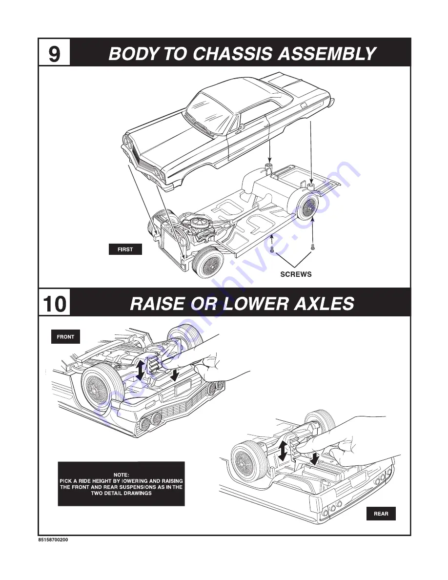 REVELL KIT 1587 Assembly Manual Download Page 8