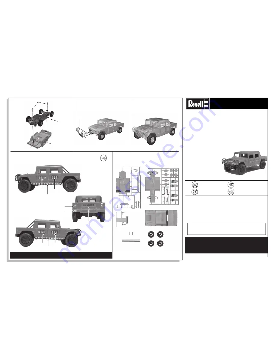 REVELL KIT 1907 Скачать руководство пользователя страница 1