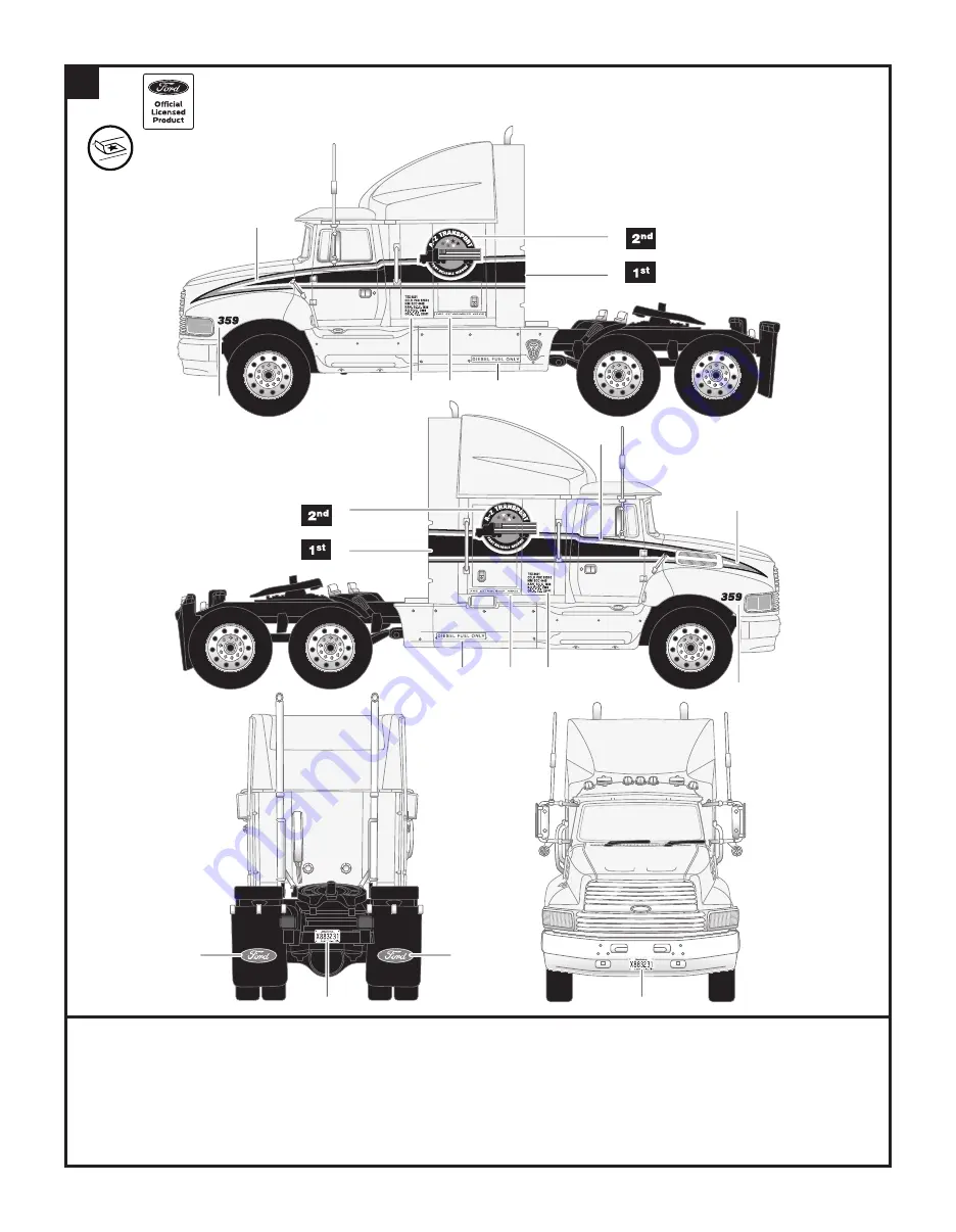 REVELL KIT 1975 Assembly Manual Download Page 8