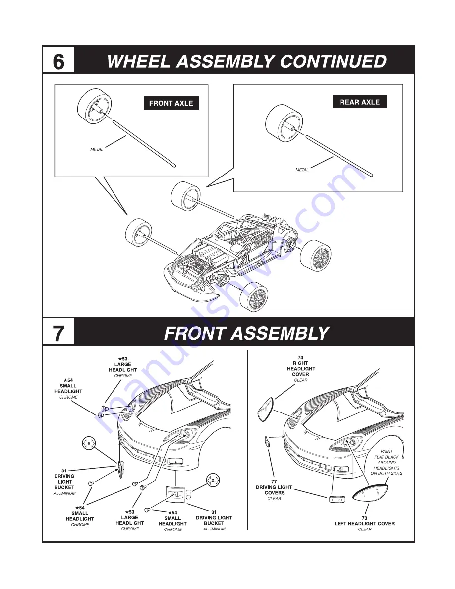 REVELL KIT 2016 Assembly Manual Download Page 5