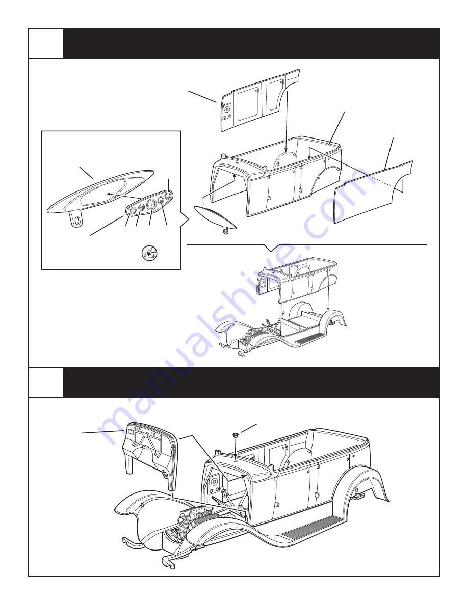 REVELL KIT 4242 Assembly Manual Download Page 3