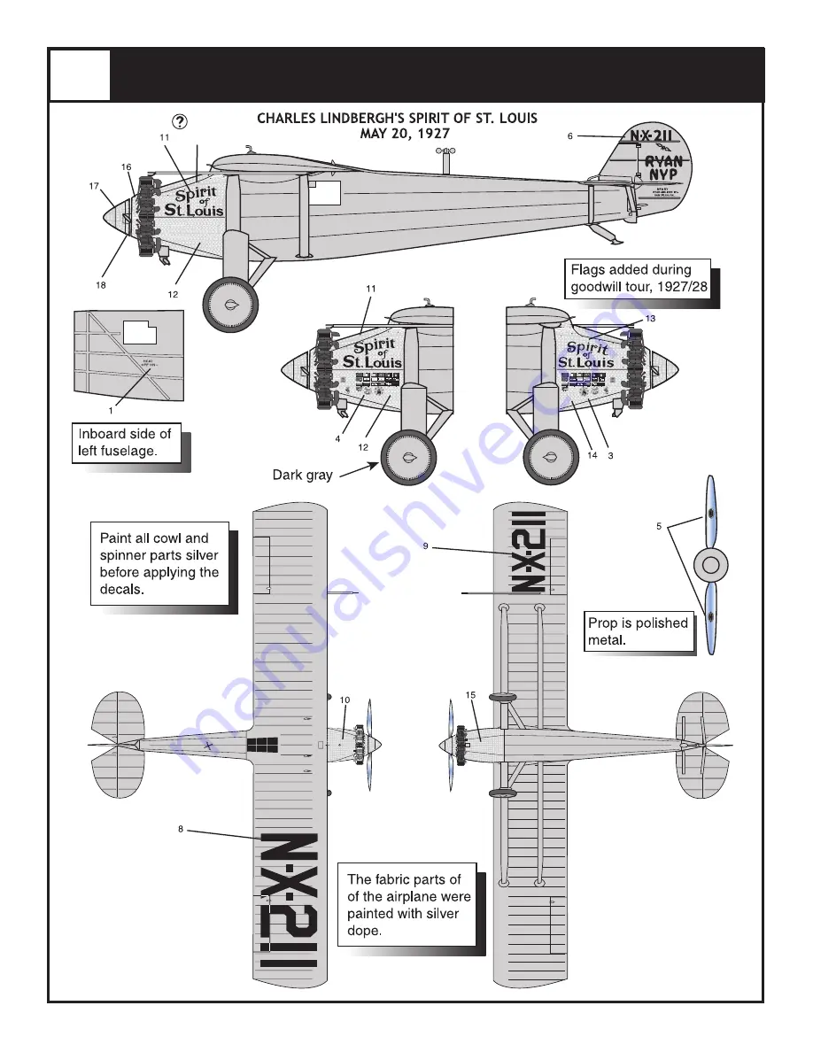 REVELL KIT 5244 Assembly Manual Download Page 8