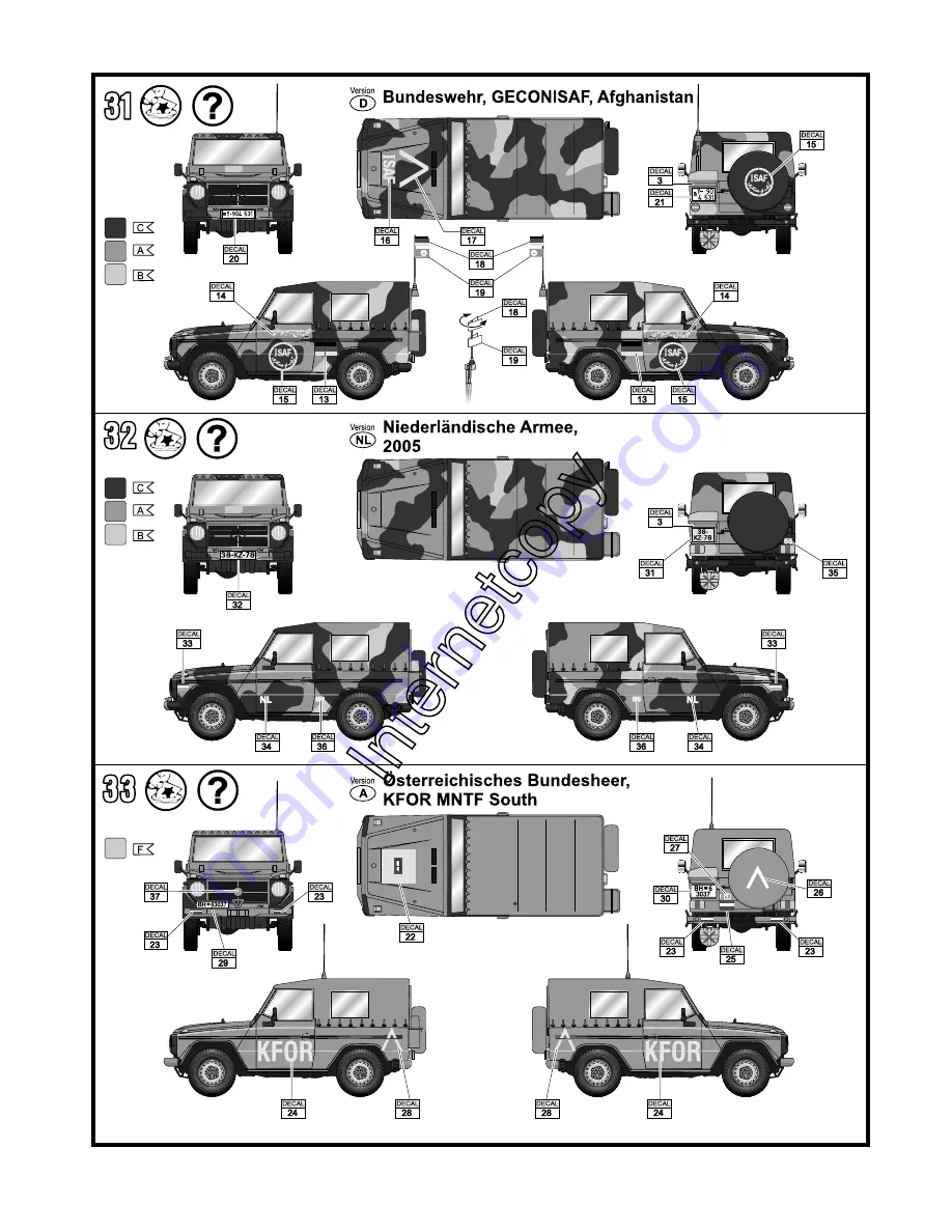 REVELL LKw GL Leicht Wolf kurzer radstand Скачать руководство пользователя страница 10