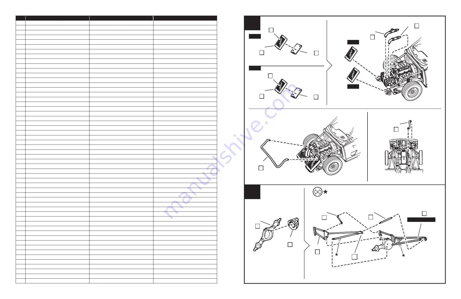 REVELL MATT & DEBBIE HAY'S PRO-STREET THUNDERBIRD Manual Download Page 4