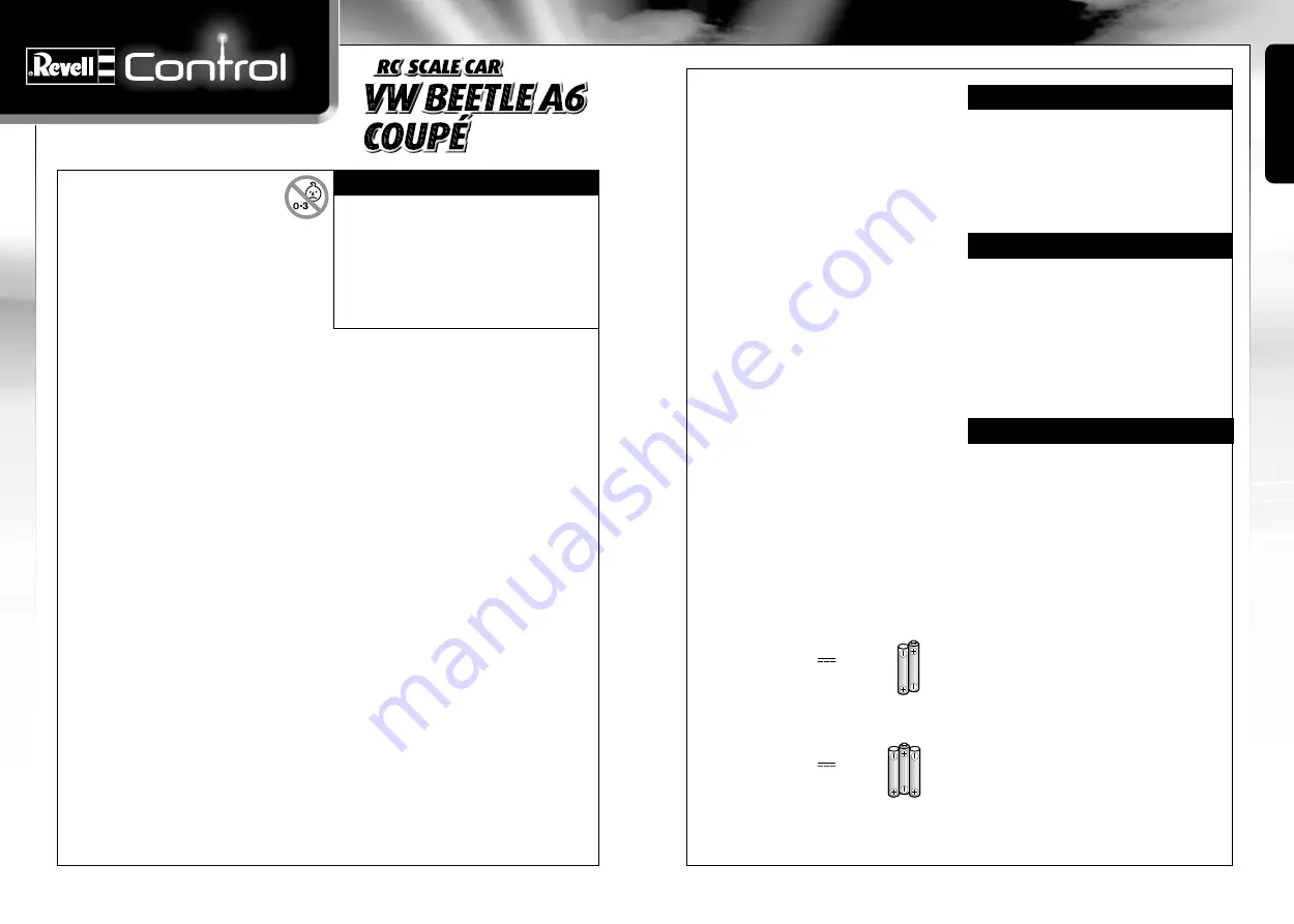 REVELL Mercedes-Benz SLS AMG User Manual Download Page 4