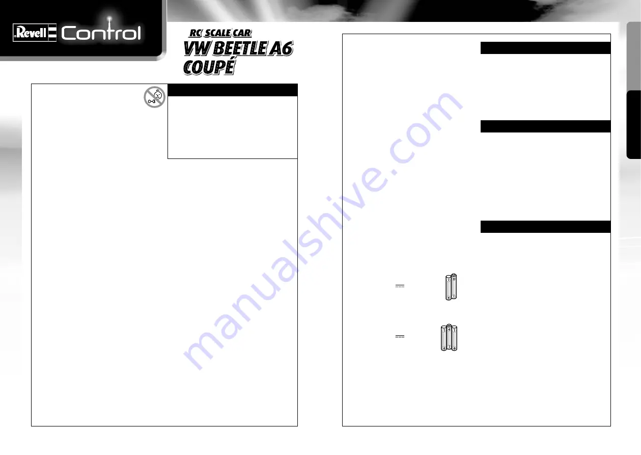 REVELL Mercedes-Benz SLS AMG User Manual Download Page 6