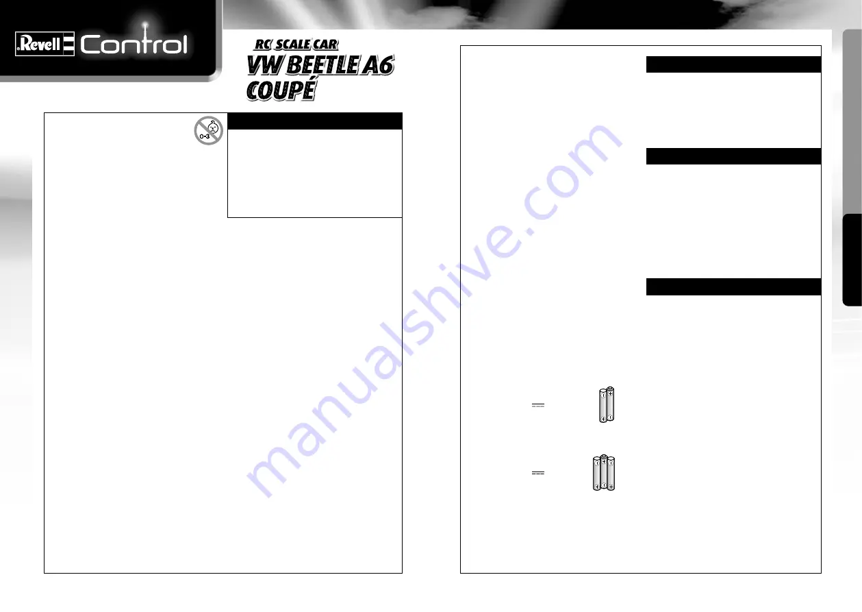 REVELL Mercedes-Benz SLS AMG User Manual Download Page 8