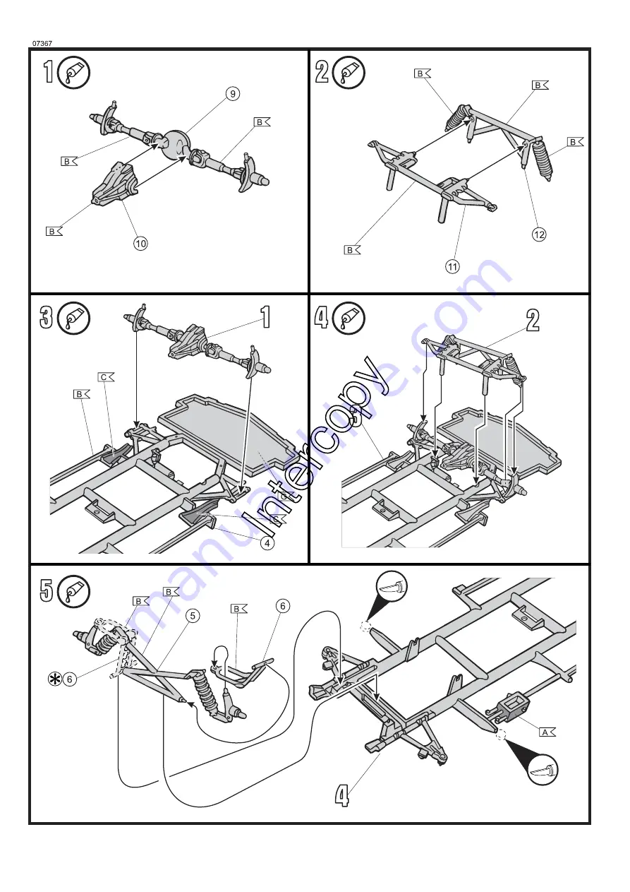 REVELL MONOGRAM SHELBY COBRA 427 S/C Скачать руководство пользователя страница 6