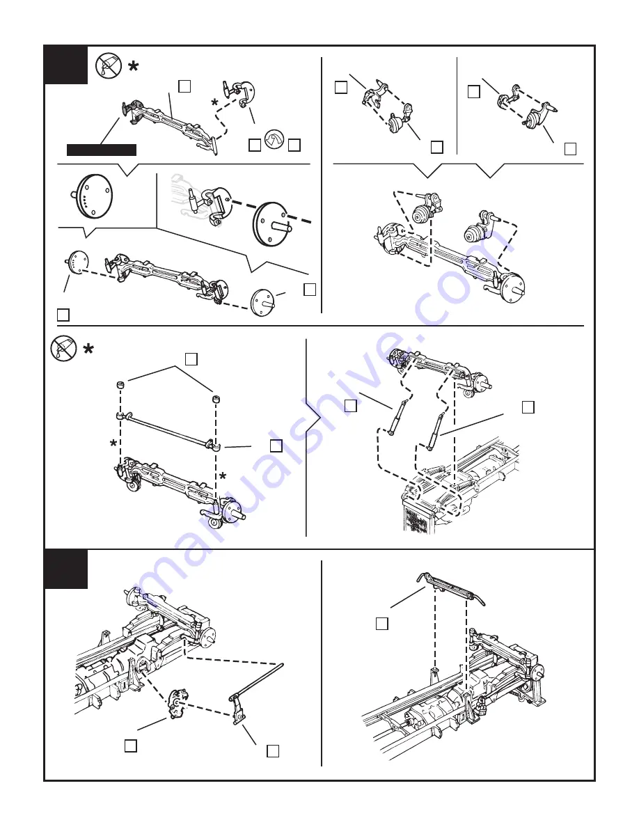 REVELL Peterbilt 359 Conventional Tractor Скачать руководство пользователя страница 14