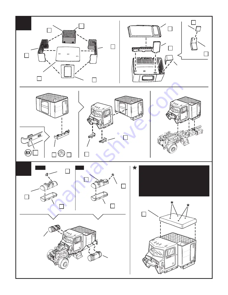 REVELL Peterbilt 359 Conventional Tractor Manual Download Page 18