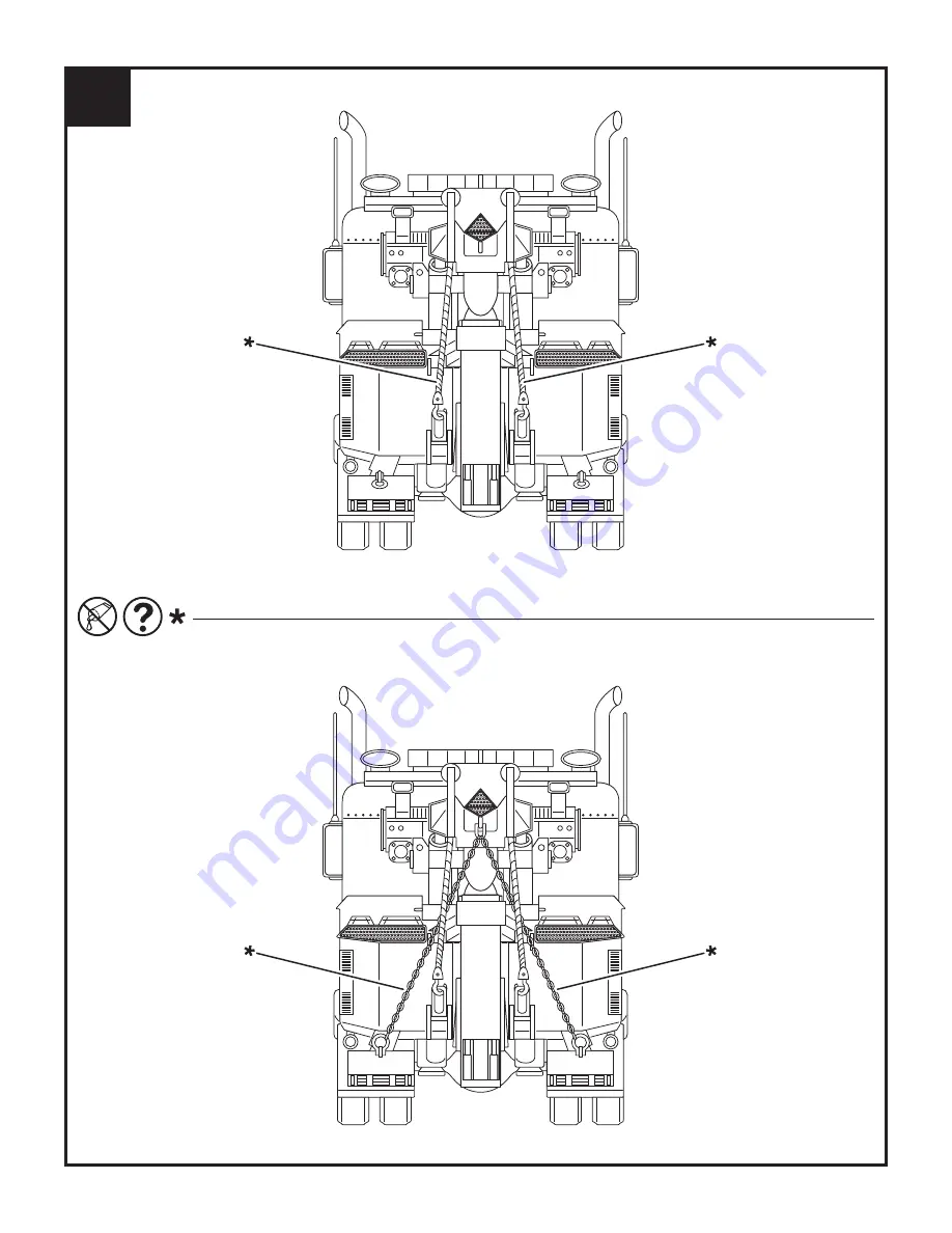 REVELL Peterbilt 359 Conventional Tractor Manual Download Page 34