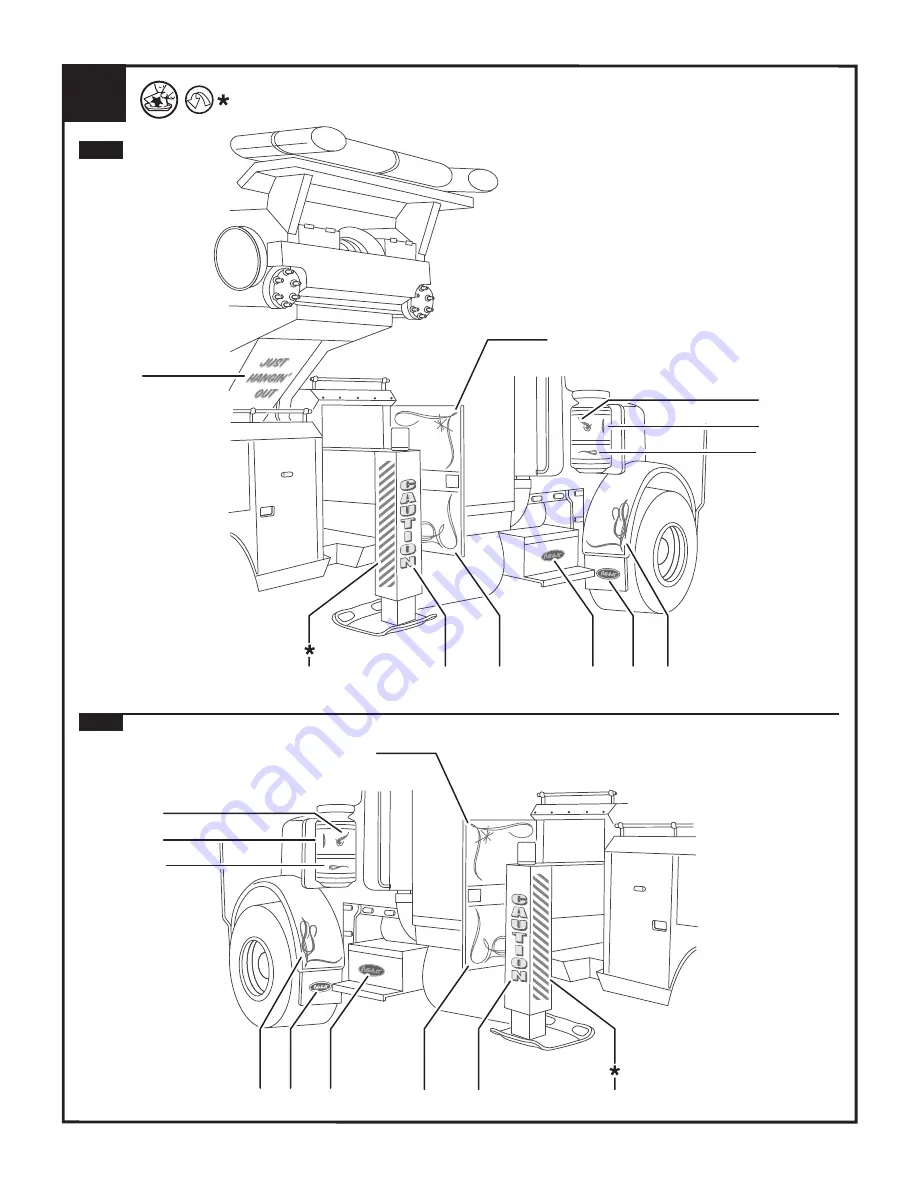 REVELL Peterbilt 359 Conventional Tractor Скачать руководство пользователя страница 36