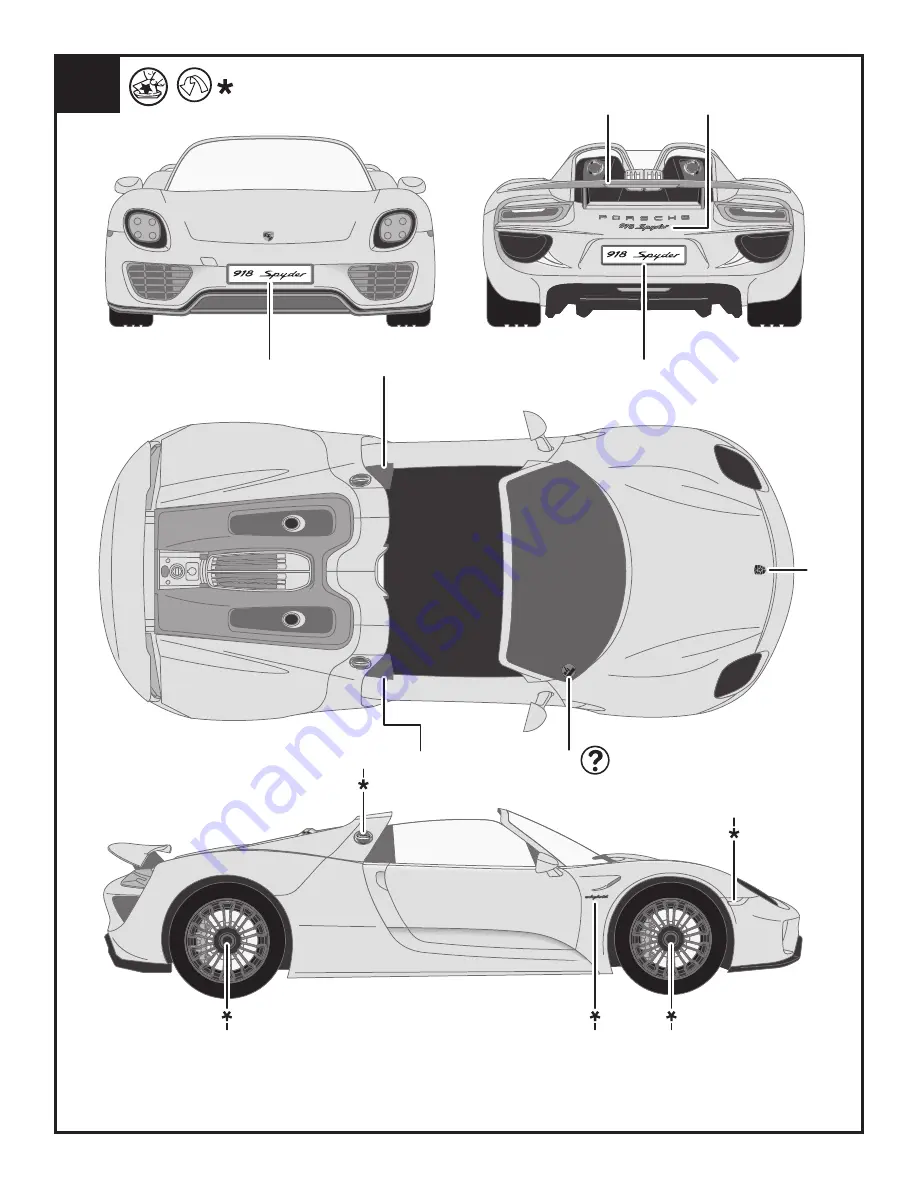 REVELL Porsche 918 Spyder Скачать руководство пользователя страница 20