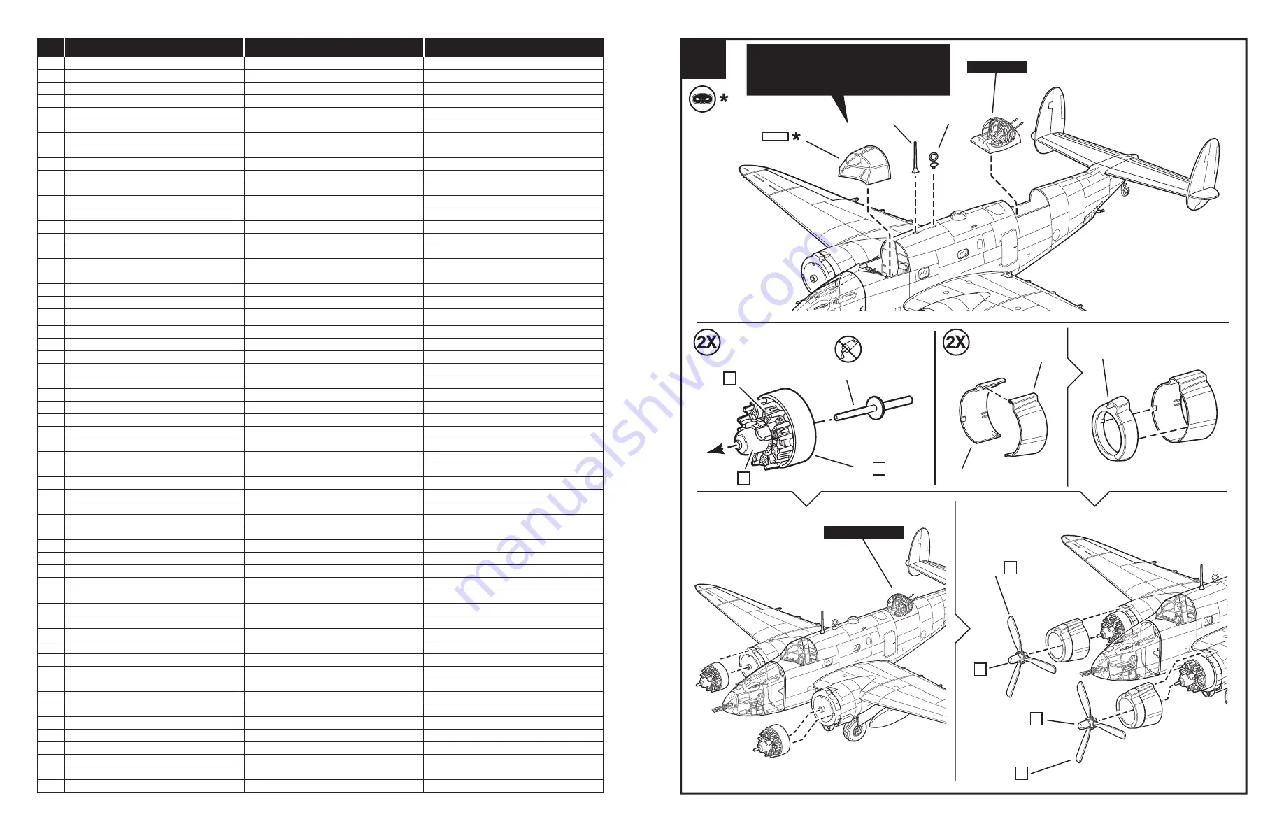 REVELL VENTURA MK. II RAF Скачать руководство пользователя страница 4