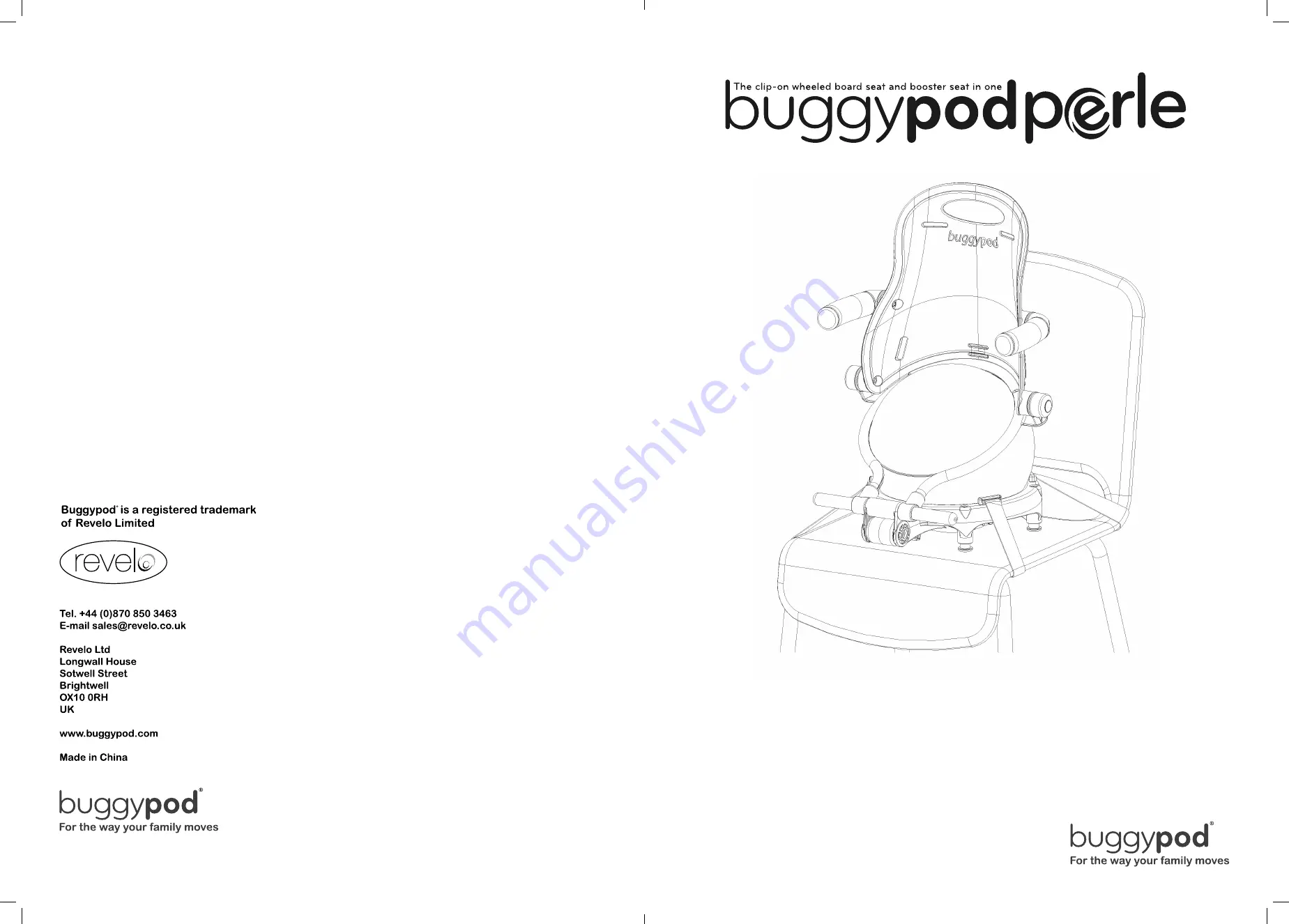 Revelo Buggypod perle User Manual Download Page 1