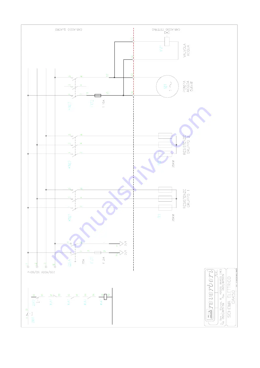 Reverberi GAK 50 Series Скачать руководство пользователя страница 24