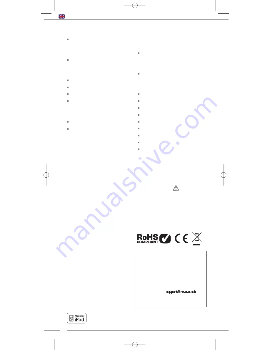 Revo iBLIK Operating Manual Download Page 2