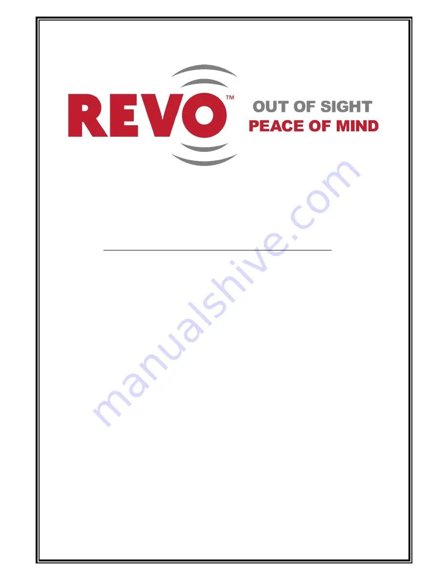 Revo RCPTS700-1 Instruction Manual Download Page 1