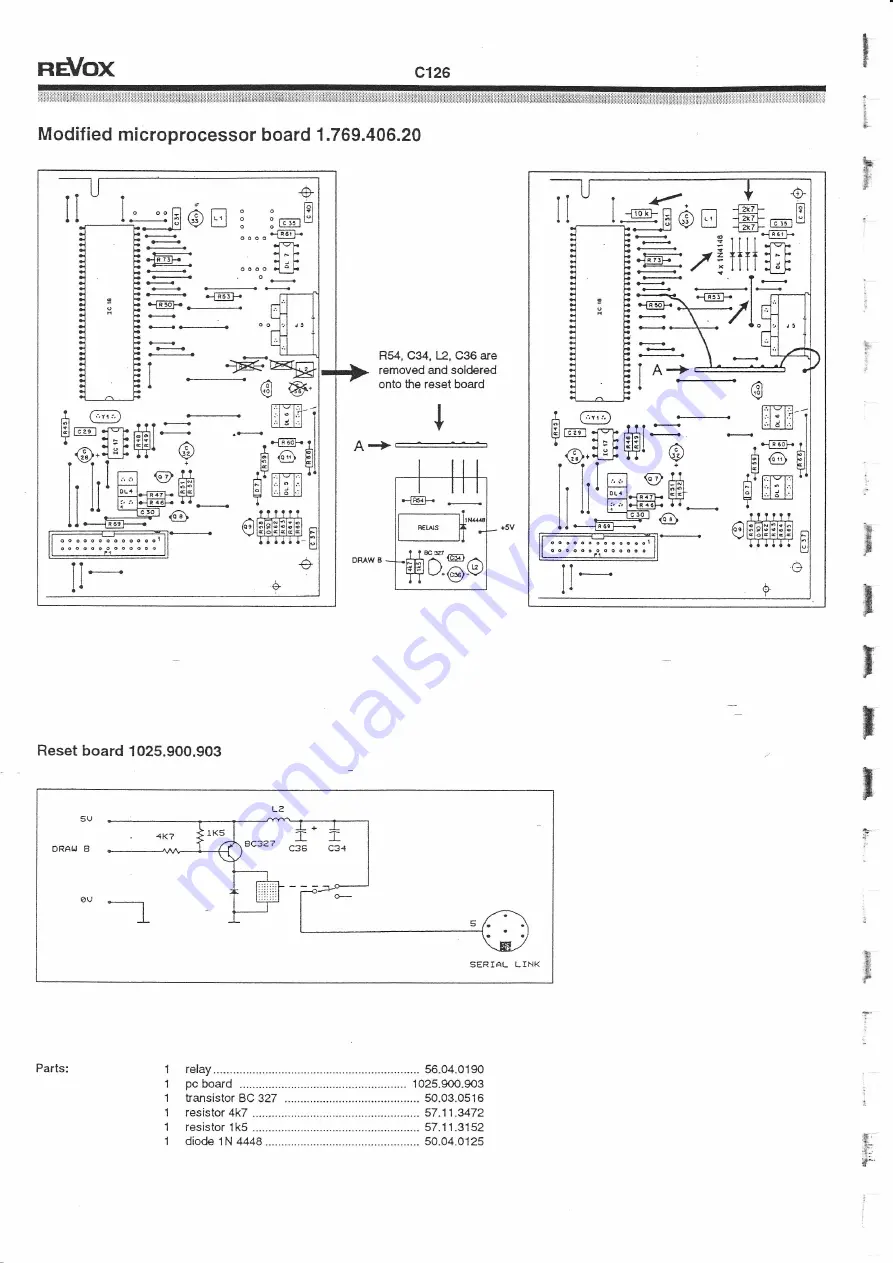 Revox C126 Manual Download Page 28