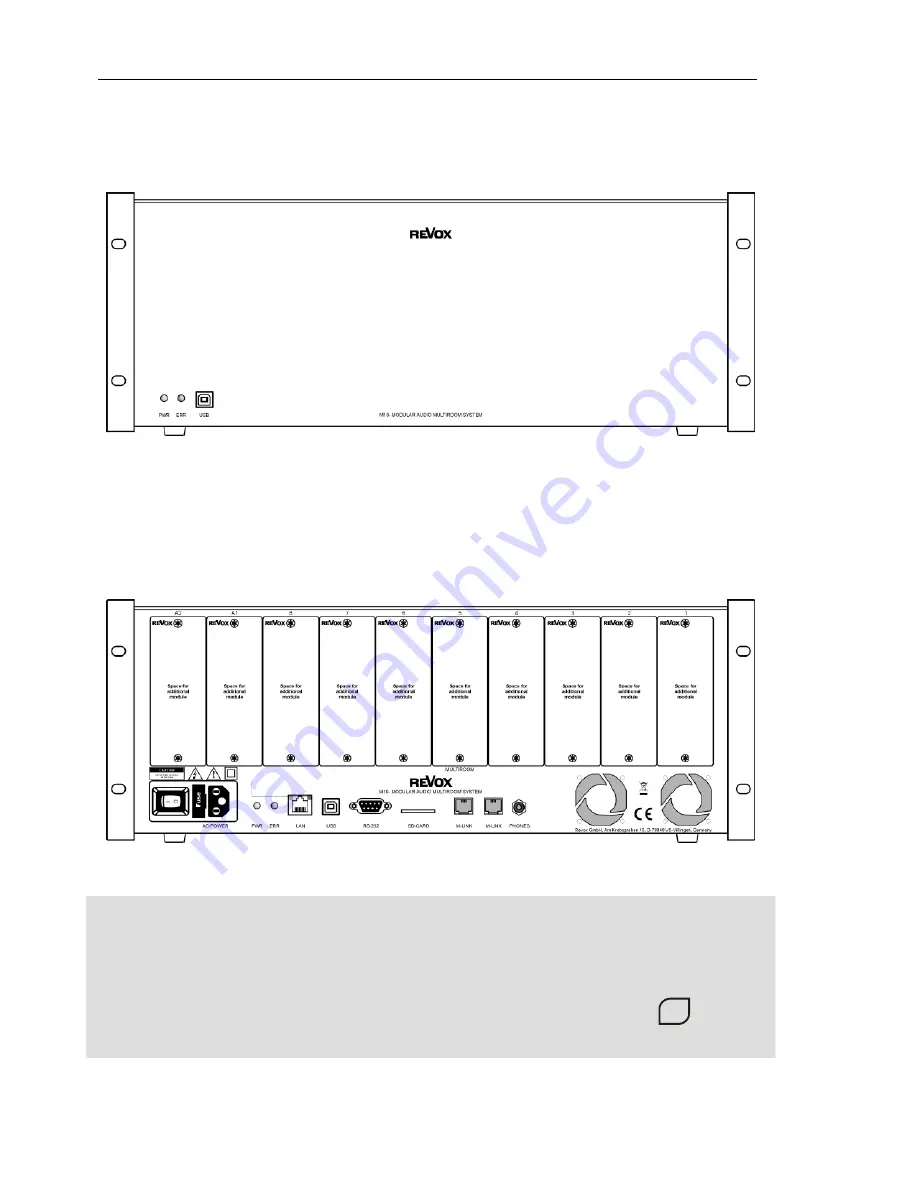 Revox Re:system M10 Скачать руководство пользователя страница 8