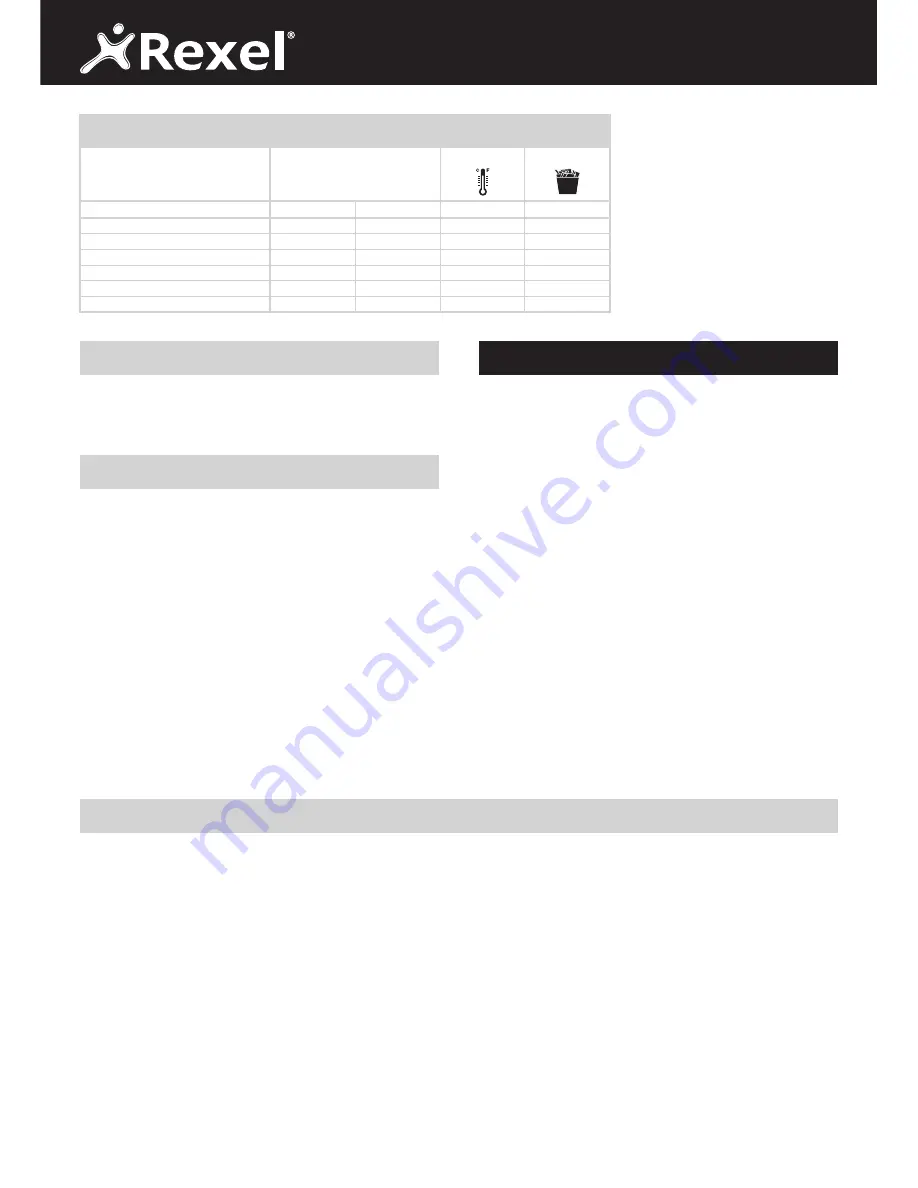 Rexel Mercury RSS2434 Instruction Manual Download Page 4