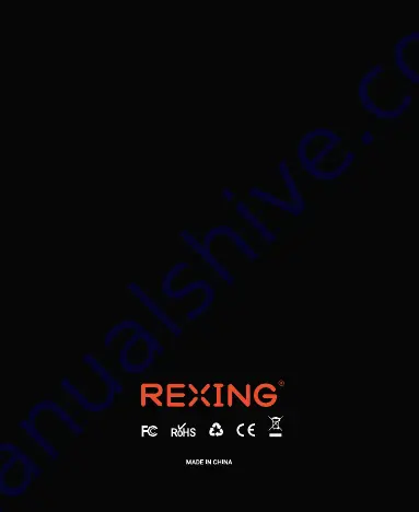 Rexing S1 Quick Start Manual Download Page 99