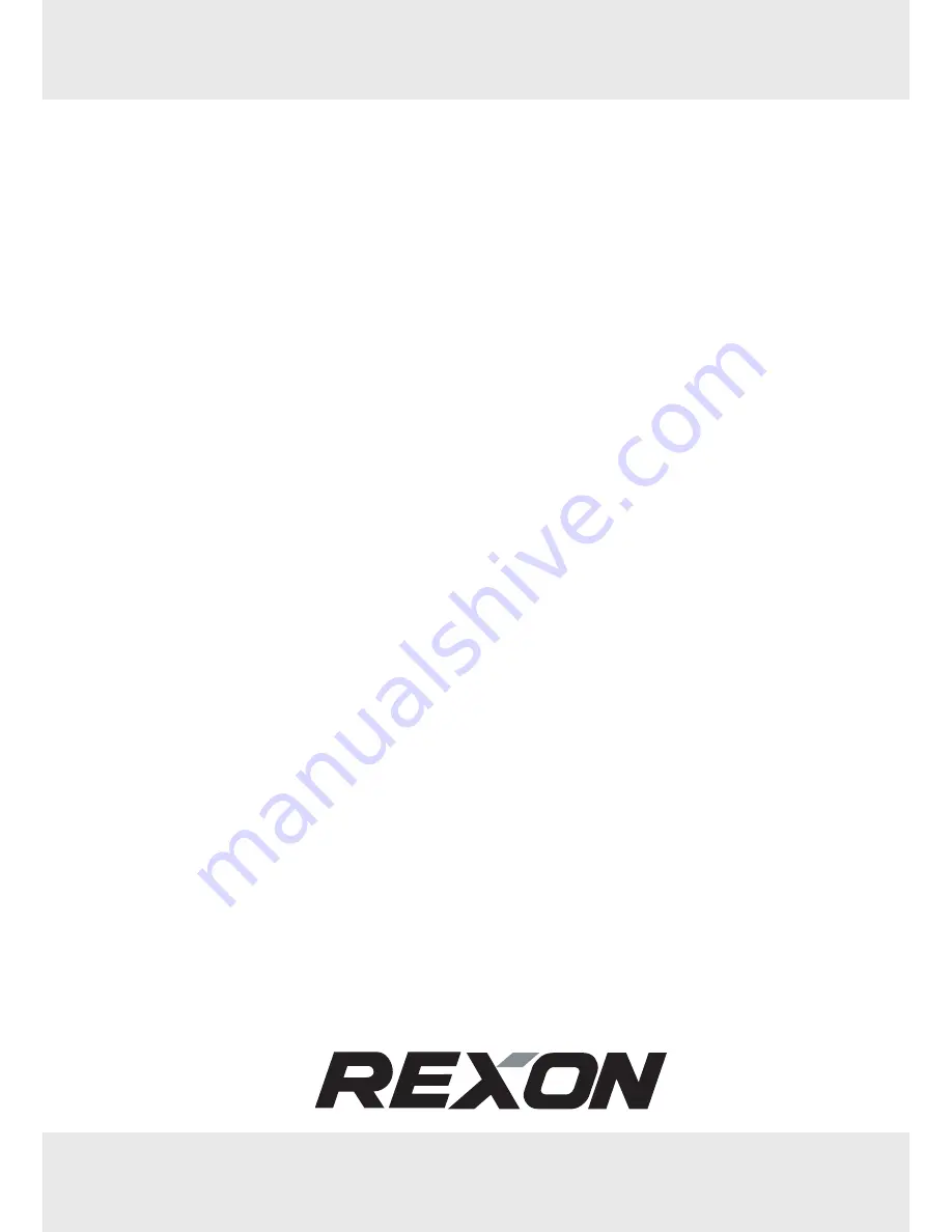 REXON SM2509R Instruction Manual Download Page 32