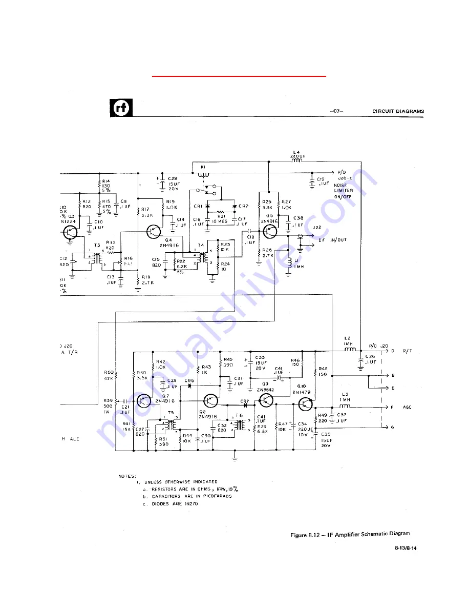 RF Communications RF-301A Скачать руководство пользователя страница 114