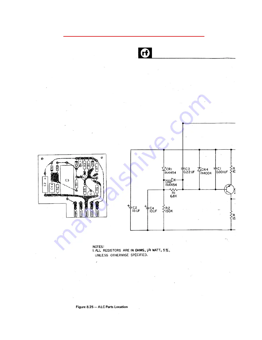 RF Communications RF-301A Instruction Manual Download Page 129