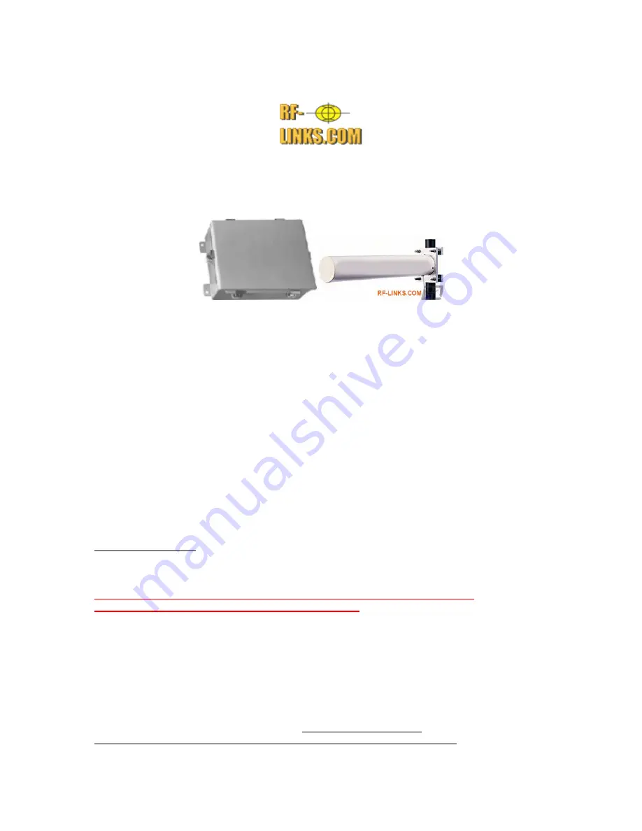 RF-Link XL-2000/H Installation And Operating Instructions Download Page 1