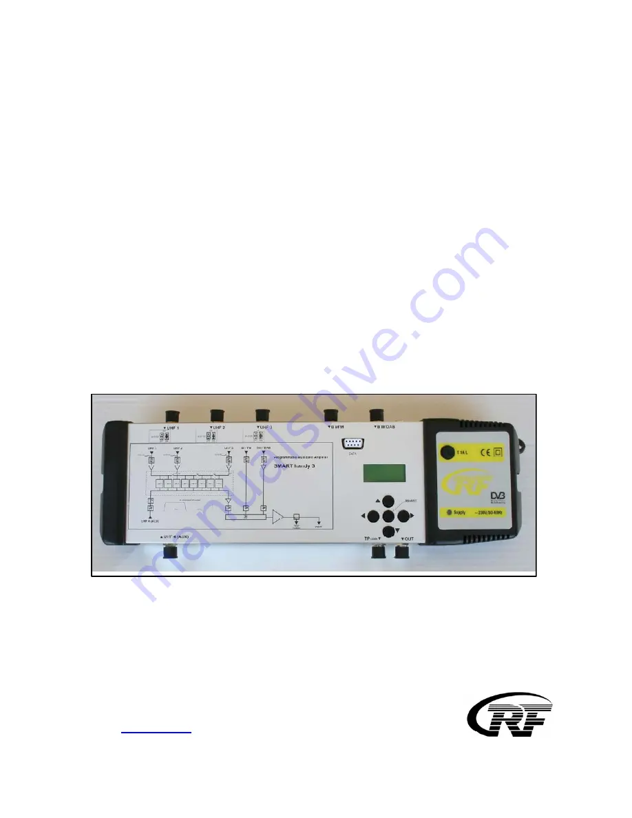 RF SMART handy3 User Manual Download Page 1