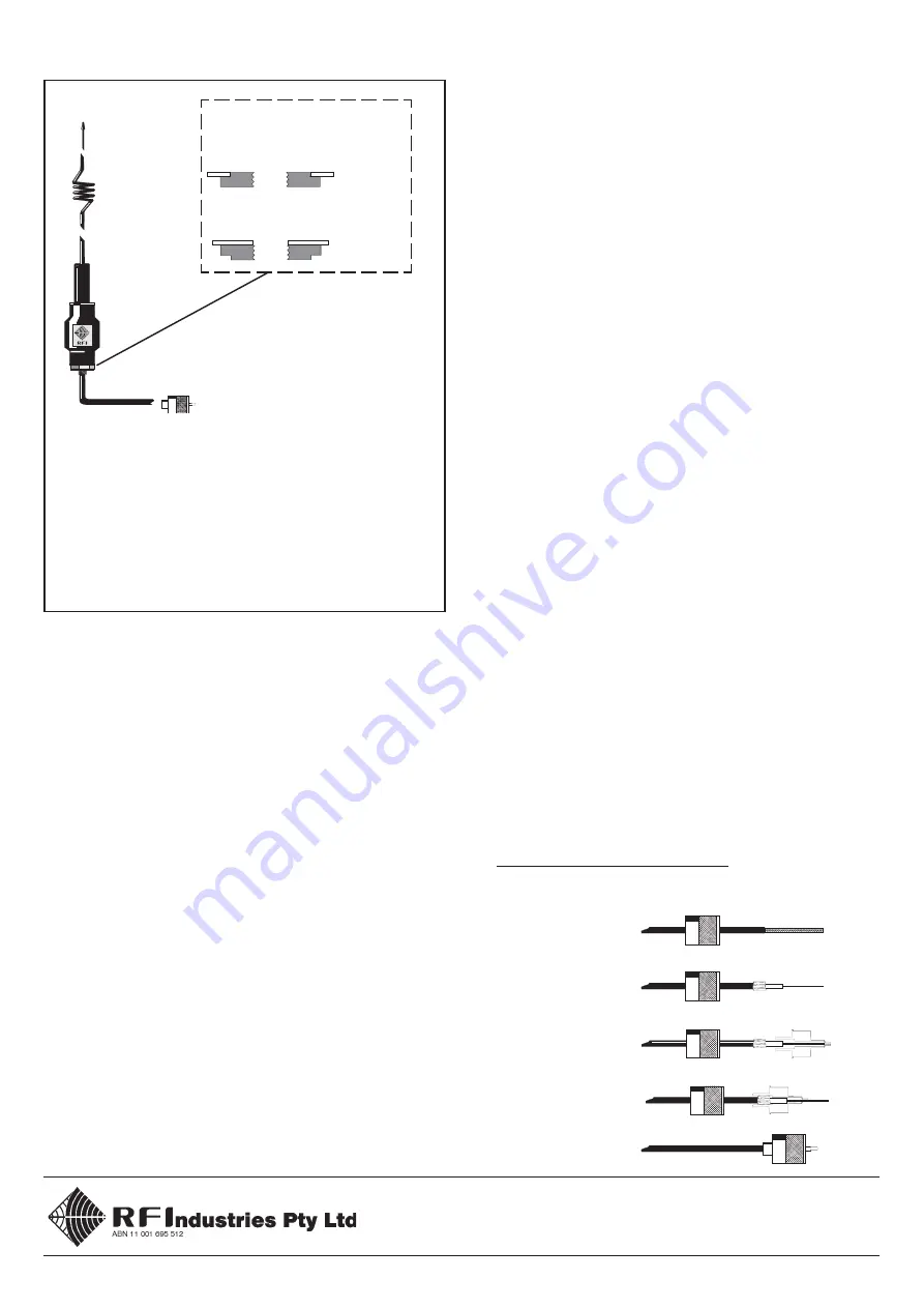 RFI Mopole CD63-71-73 Series Installation Download Page 2