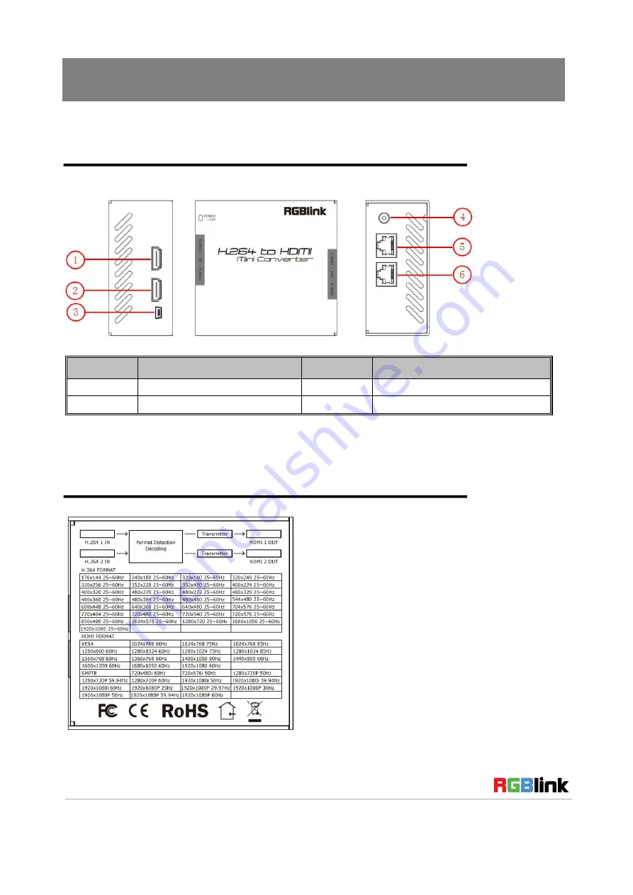 RGBlink MSP 226 Скачать руководство пользователя страница 5