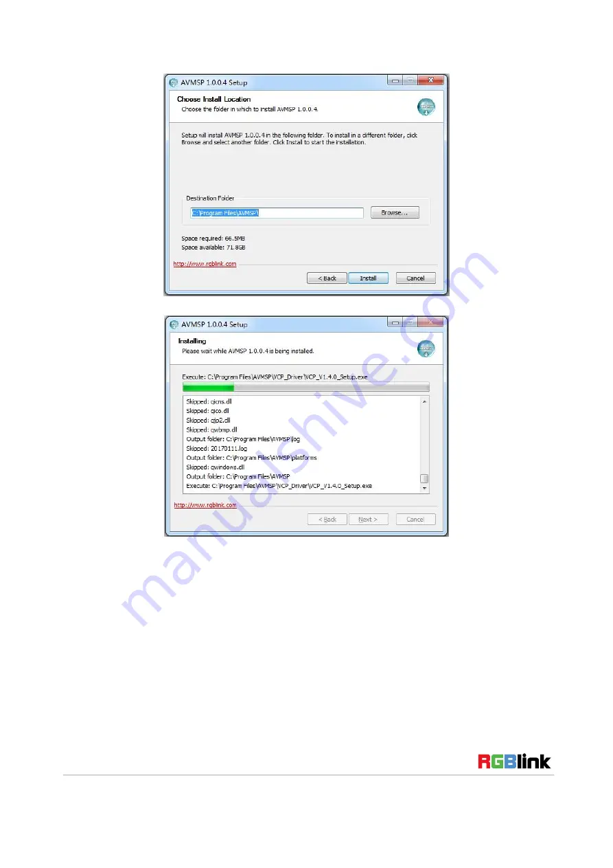 RGBlink MSP 226 Quick Start Manual Download Page 9