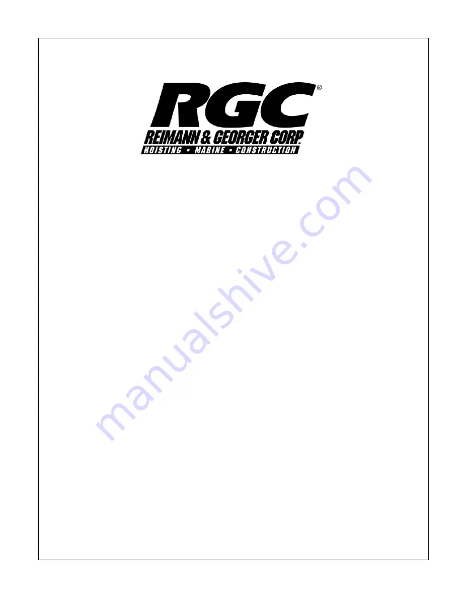 RGC RS17 Instructions Manual Download Page 1