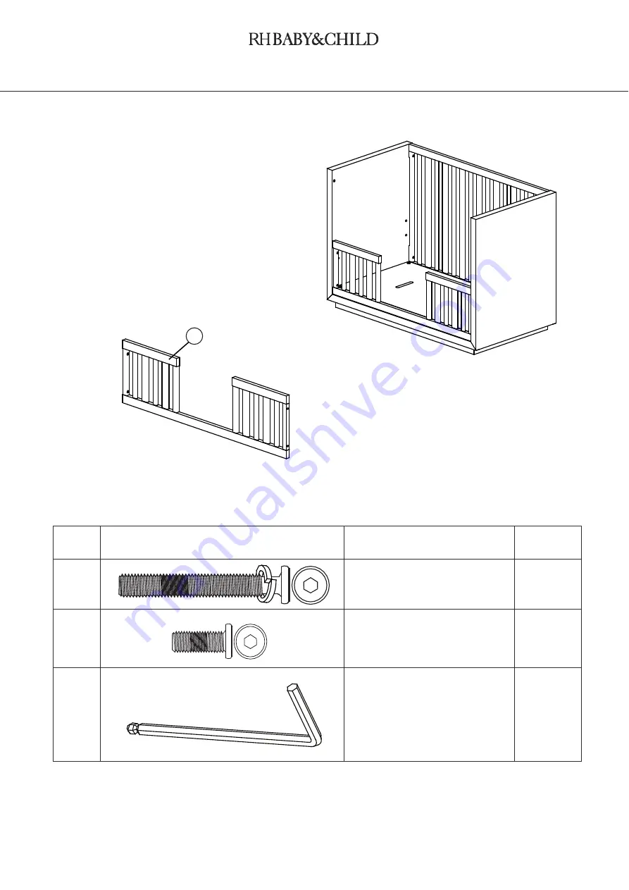 RH Baby&child 1088 - 9/10 Assembly Instructions Manual Download Page 9