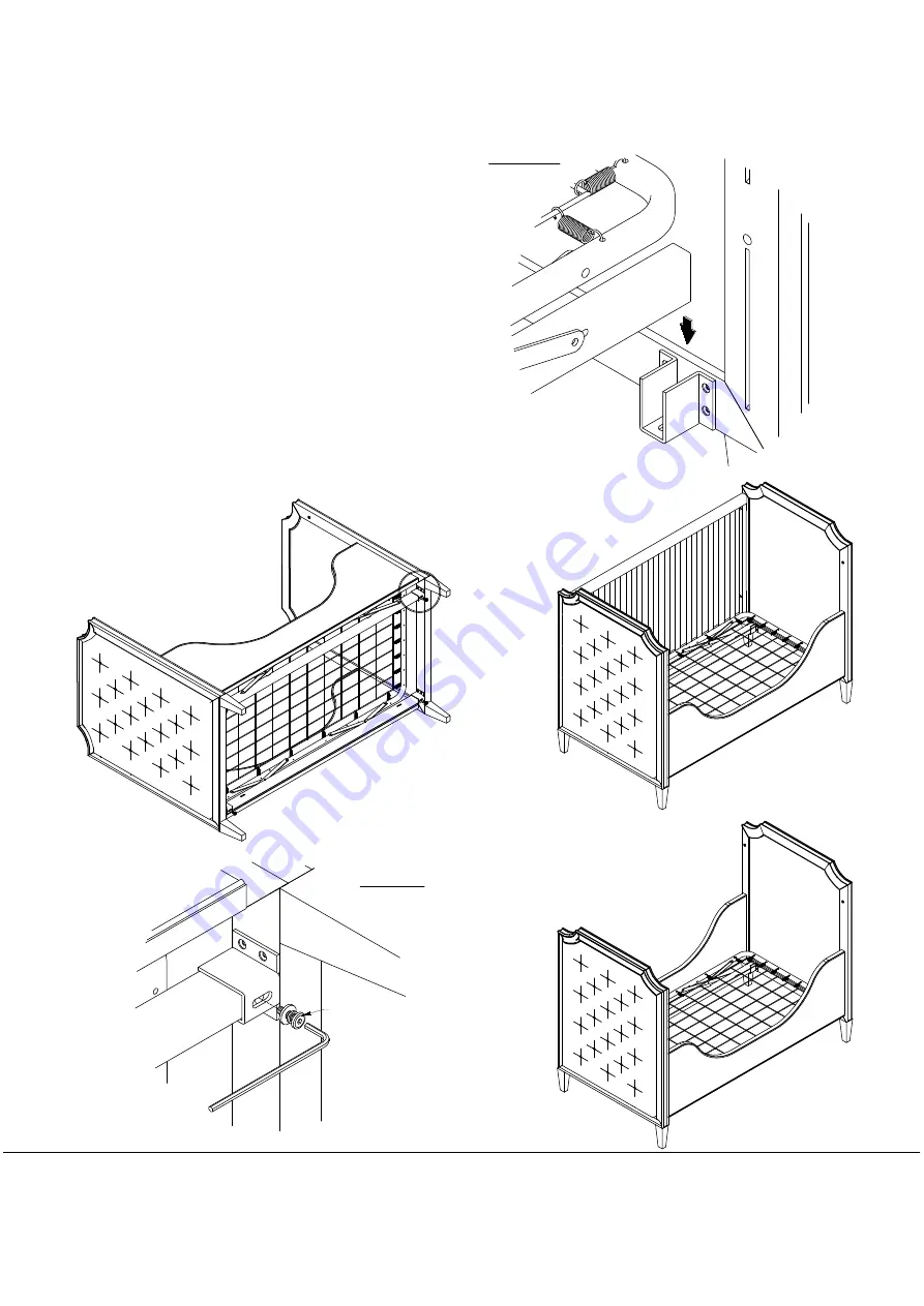 RH Baby&child ALEXANDRA TUFTED TODDLER Instructions Manual Download Page 7