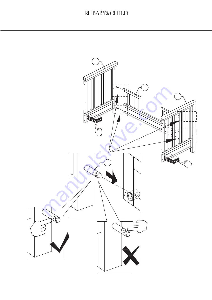 RH Baby&child ASHBY 0313 - 14/10 Instructions Manual Download Page 16