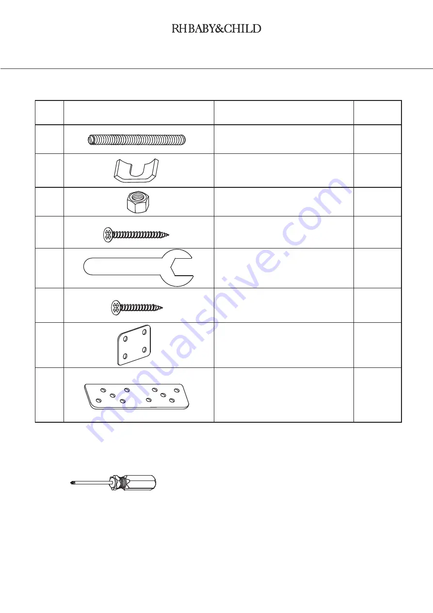 RH Baby&child CALLUM 355-123 Assembly Instructions Manual Download Page 4