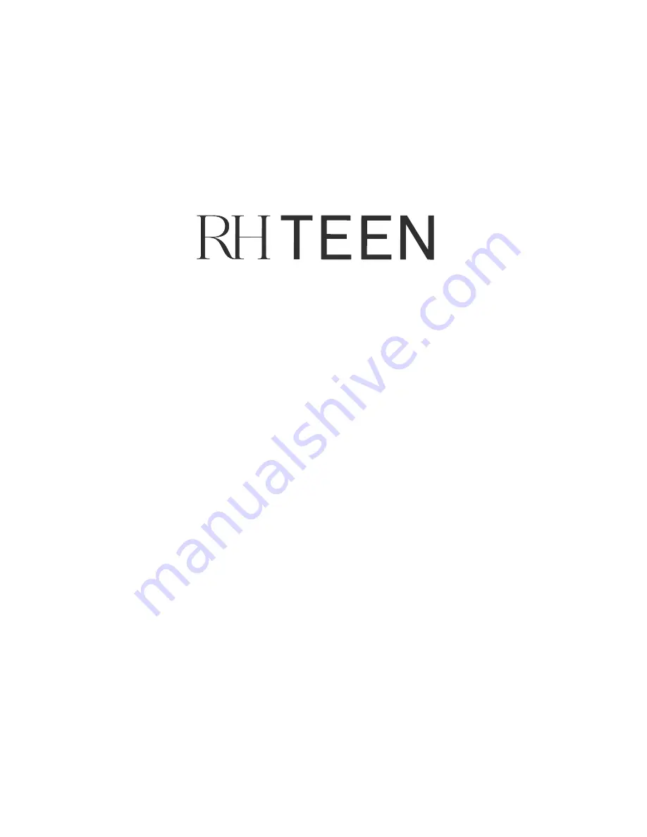 RH Teen 355-80 Assembly Instructions Manual Download Page 1