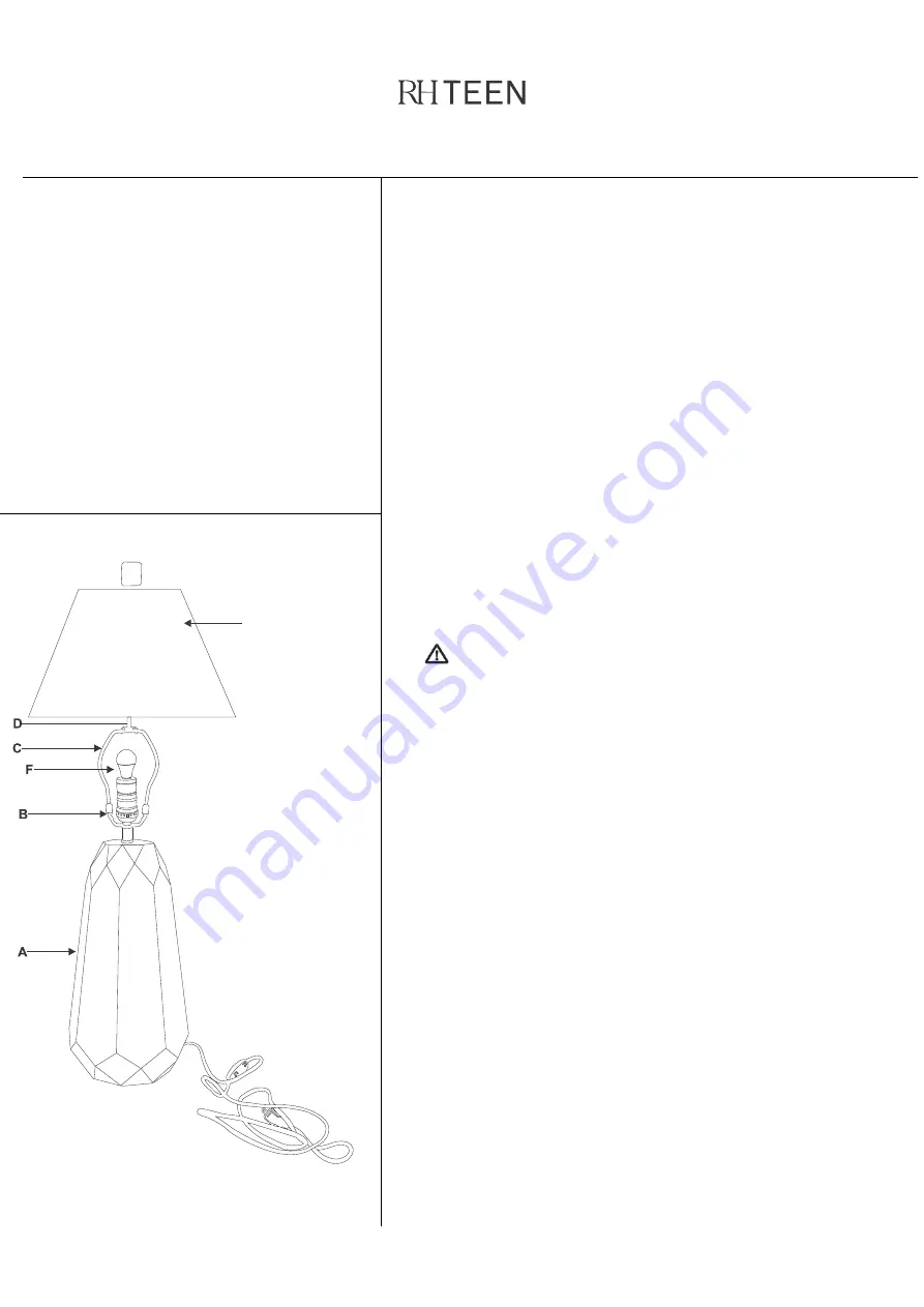 RH Teen ALDER Assembly Instructions Download Page 1