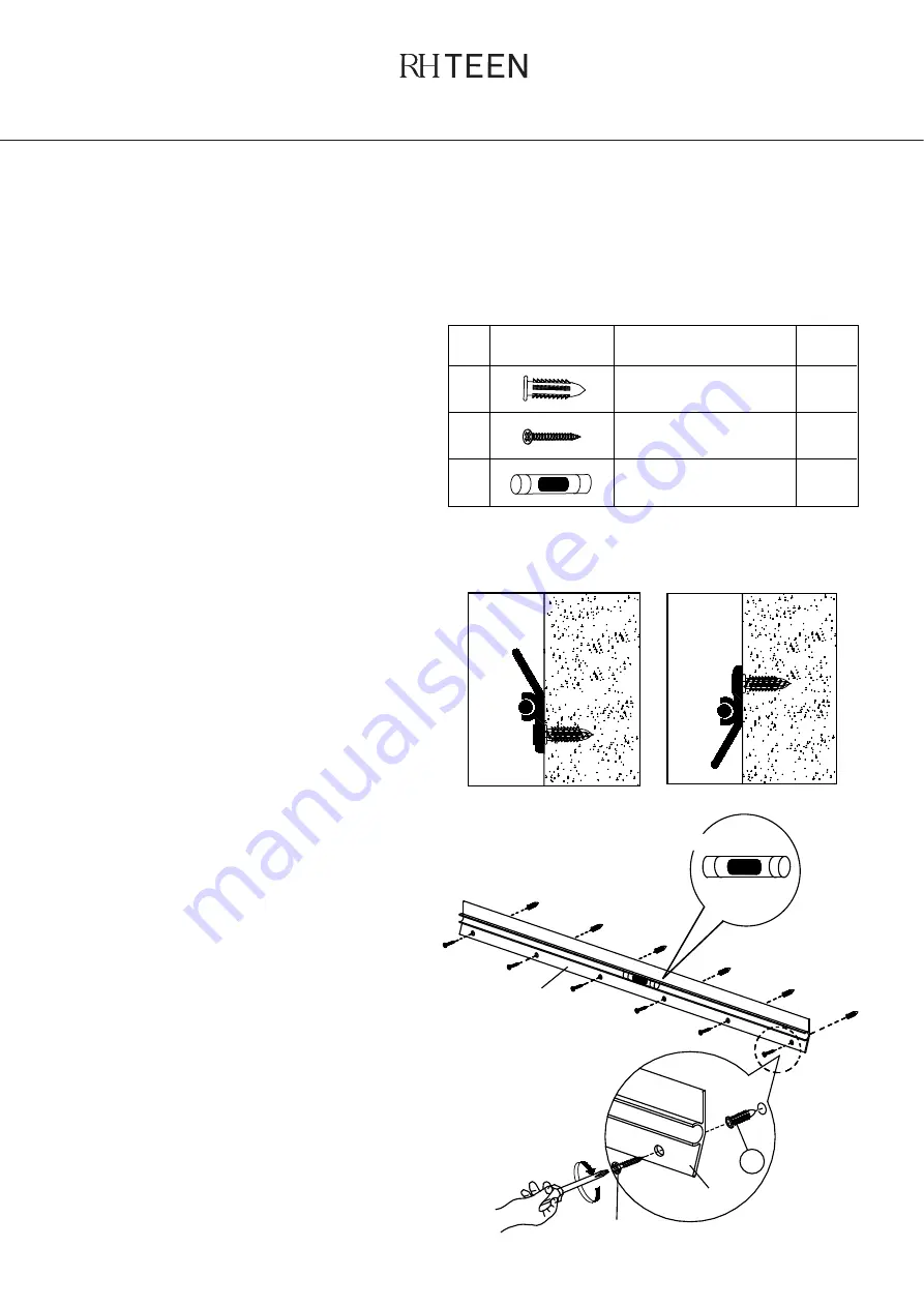 RH Teen DOVETAIL SHADOW-BOX DRESSER MIRROR Скачать руководство пользователя страница 1