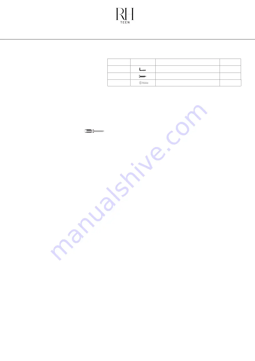 RH Teen NILSSON FULL Assembly Instructions Download Page 1