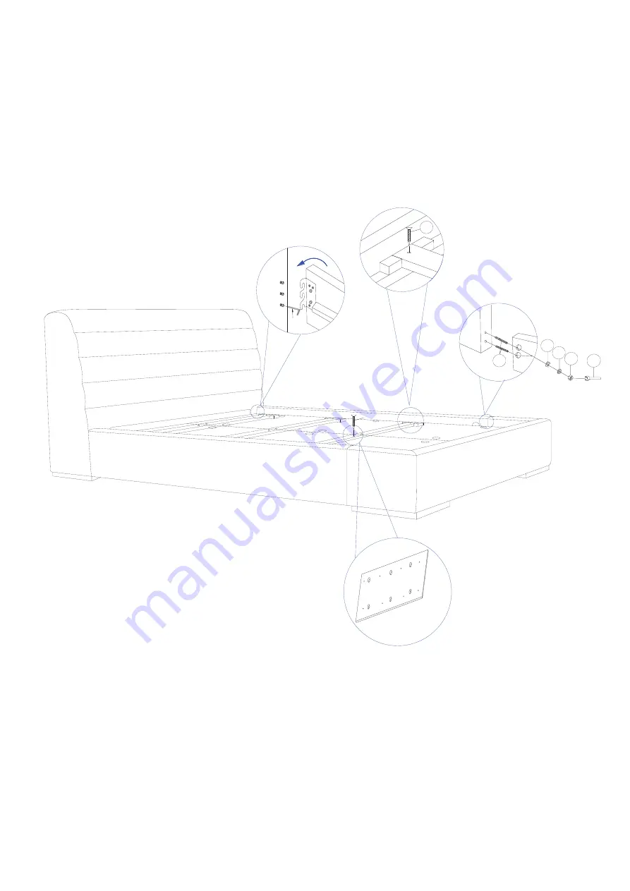 RH Teen NILSSON TWIN BED Assembly Instructions Download Page 2