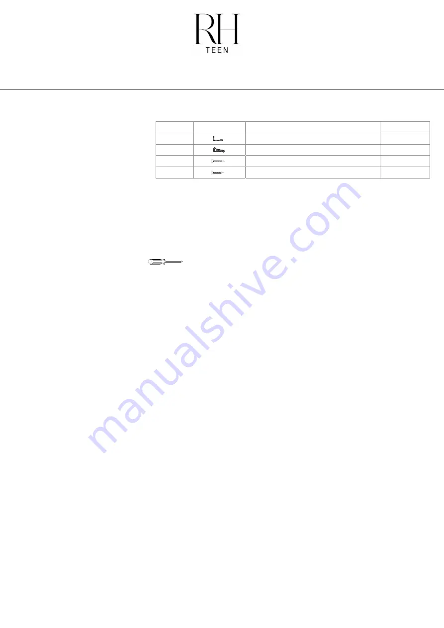 RH Teen THALIA TRUNDLE DAYBED TWIN Assembly Instructions Download Page 1