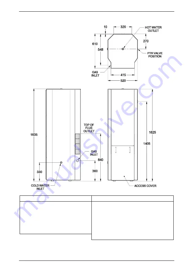 Rheem 340SS Owner'S Manual And Installation Instructions Download Page 34