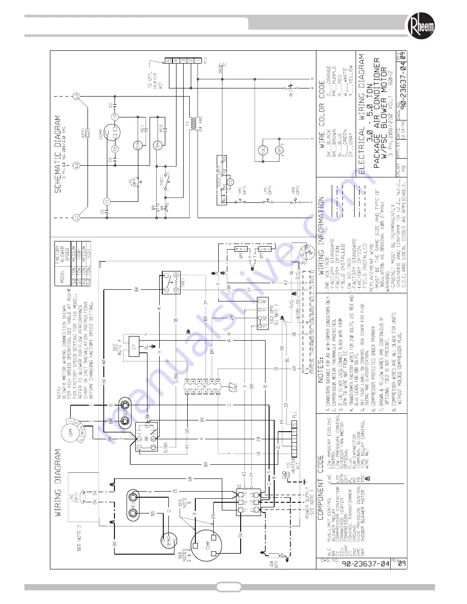 Rheem B024JK User Manual Download Page 34