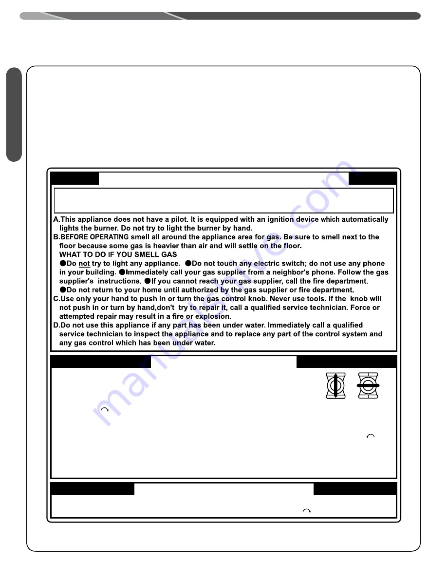 Rheem ECOH200DV Use And Care Manual Download Page 6