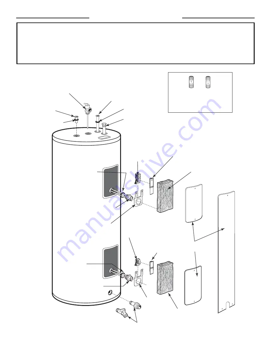 Rheem Light Duty Commercial Electric Water Heater Скачать руководство пользователя страница 10